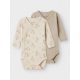 Name it 2pak zebra body wrap multifarvet til baby