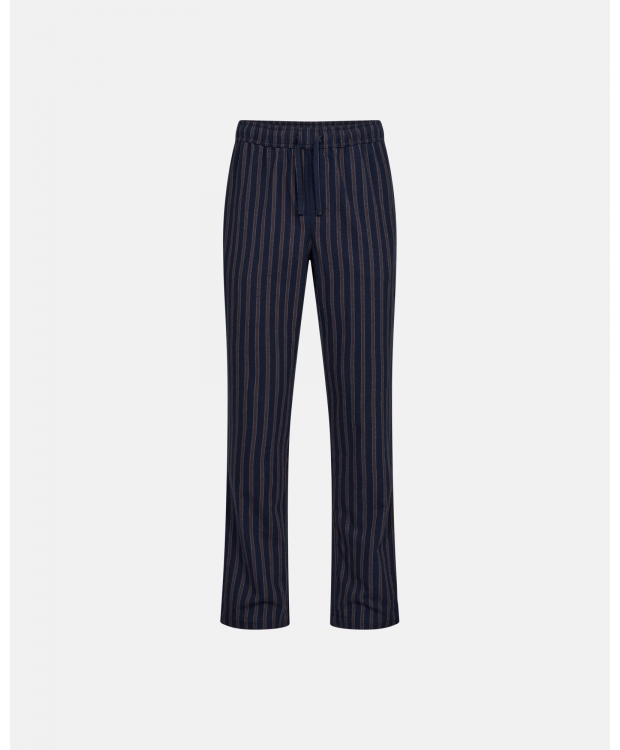 JBS Of Denmark pyjamasbukser med brune striber til herre