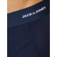 Jack & Jones 3pak bambus underbukser i port royale black, navy blazer og bodo rød til herre