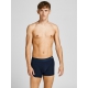 Jack & Jones 3-pak bambusunderbukser sort, navy og bordeaux til herre – S-XXL