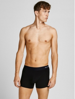 Jack & Jones bambusunderbukser 3-pak sort til herre – S–XXL