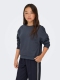 KIDS ONLY Crew Oversize Sweatshirt i Ombre Blue til piger
