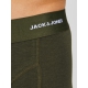 Jack & Jones 3pak bambus underbukser i sort, grøn og navy til herre