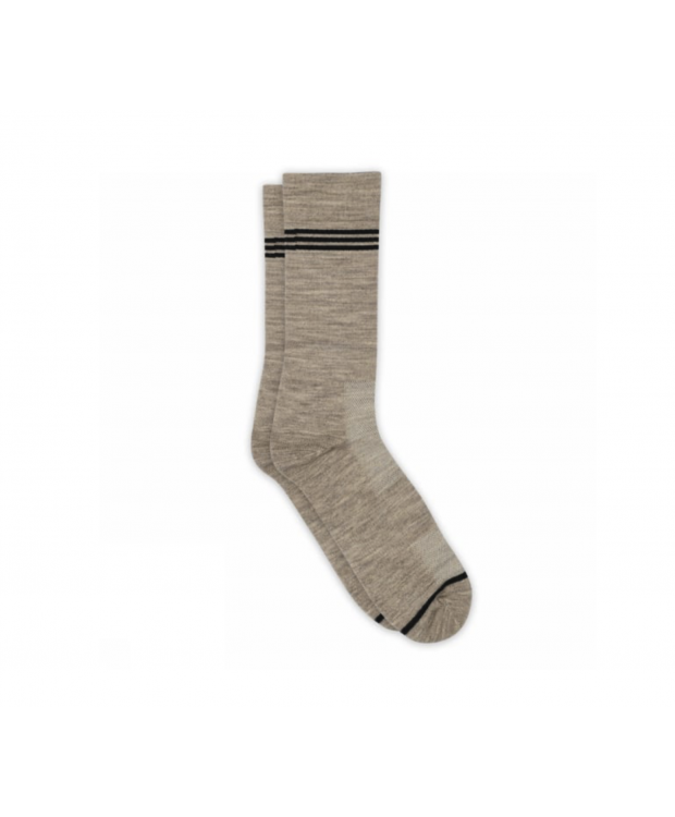 MP Denmark Tyge sokker i light brown melange til herre