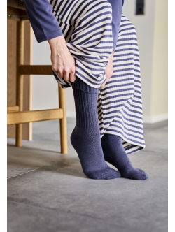 JBS Of Denmark Women uld ankelsokker i dark grey melange til kvinder