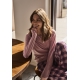 JBS Of Denmark Women Flannel pyjamasbukser i rose til kvinder