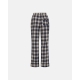 JBS Of Denmark Women Flannel pyjamasbukser i blå til kvinder