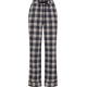 JBS Of Denmark Women Flannel pyjamasbukser i blå til kvinder