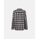 JBS Of Denmark Women Flannel pyjamasskjorte I blå til kvinder