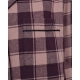 JBS Of Denmark Women Flannel pyjamasskjorte I rose til kvinder
