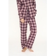 JBS Of Denmark Women Flannel pyjamasskjorte I rose til kvinder