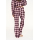 JBS Of Denmark Women Flannel pyjamasskjorte I rose til kvinder