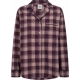 JBS Of Denmark Women Flannel pyjamasskjorte I rose til kvinder