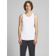 Jack & Jones 2-pak hvid tanktops til herre – S-XXL