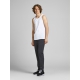 Jack & Jones 2-pak hvid tanktops til herre – S-XXL