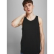Jack & Jones 2pak tanktop i sort undertrøje til herre