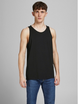 Jack & Jones tanktops 2-pak sort til herre – XS–XXL