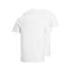Jack & Jones 2-pak hvid T-shirts med rund hals til herre – S-XXL