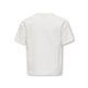 KIDS ONLY Loose t-shirt i hvid med print til piger