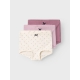 Name it 3-pak underbukser i Buttercream Floral til piger