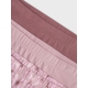 Name it 3-pak underbukser i Mauve med blomster til piger