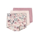 Name it 3-pak underbukser/Hipsters med Nostalgiblomster til piger