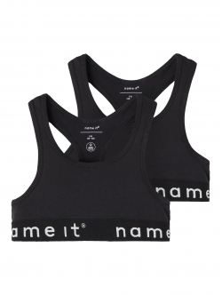 Name it 2-pak Top i sort til piger