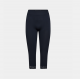 DECOY Seamless capribukser med blondekant i navy til kvinder