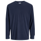 JACK AND JONES lounge med T-shirt og bukser – Port Royale & Navy