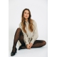 DECOY Tights dots 25DEN i sort til kvinder