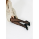 DECOY Tights dots 25DEN i sort til kvinder