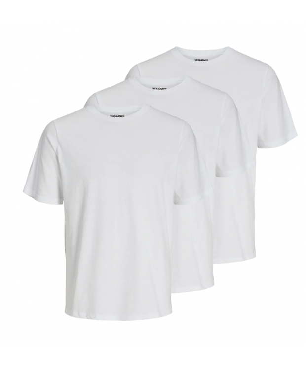 Herre T-shirts 3-pak – Crew Neck, Hvid