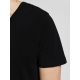 Jack & Jones 2-pak sort T-shirts med v-hals til herre – S-XXL