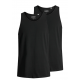 Jack and Jones Herre Tanktops 2-pak – Sort