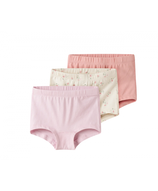 Name 3pak Flower Hipster Underbukser Multifarvet Til Piger