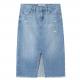 Name it Denim nederdel i lyseblå til piger