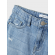 Name it Denim nederdel i lyseblå til piger