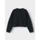 Name it strik cardigan i mørkegrå til piger