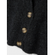 Name it strik cardigan i mørkegrå til piger