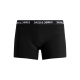 Jack & Jones 3-pak boxershorts sort, navy og grå til herre – S-XXL