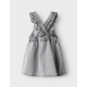 Name it Denim kjole i lysegrå til piger