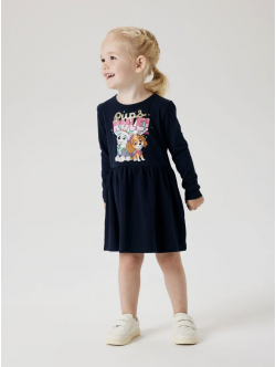 Name it kjole "Paw Patrol" i dark sapphire til piger