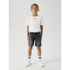 Name it denim shorts i mørkegrå til drenge