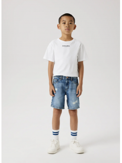 Name it denim shorts i medium blå denim til drenge