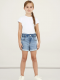 Name it denim shorts i lyseblå til piger