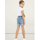 Name it denim shorts i lyseblå til piger
