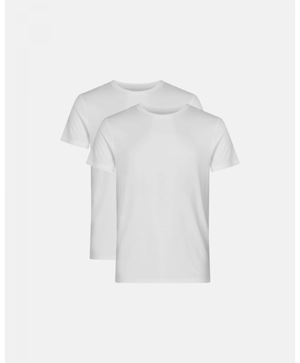 Resteröds 2pak t-shirt i hvid til herre