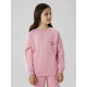 Name it sweatshirt i lyserød til piger