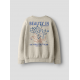 Name it sweatshirt i beige til piger