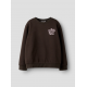 Name it sweatshirt i brun til piger
